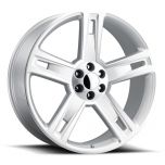 Replica Wheels - Chevy Carbon-Silver-RT18