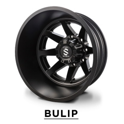 Buy (Set of 6) Dually Wheels Bulip - Matte Black